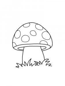 Mushrooms Coloring Pages 44