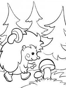 Mushrooms Coloring Pages 9