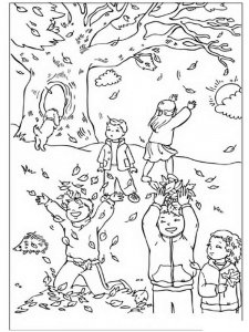 Park coloring page 1 - Free printable