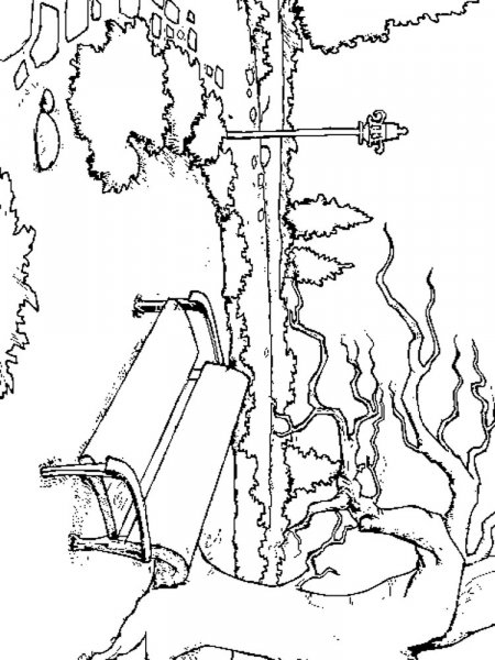 Park coloring pages