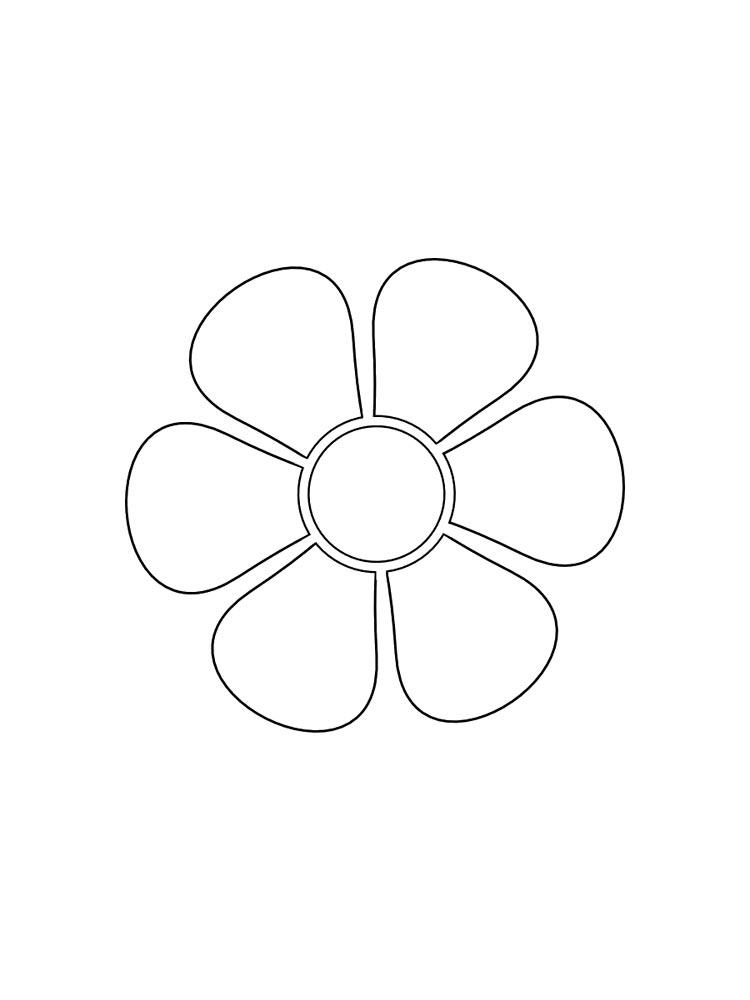 Free Petals coloring pages. Download and print Petals coloring pages