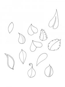 Petals coloring page 3 - Free printable