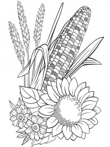 Plants coloring page 7 - Free printable