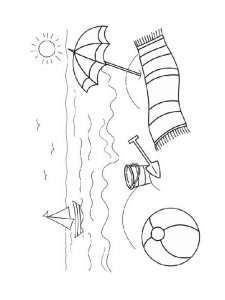 Sea coloring page 7 - Free printable