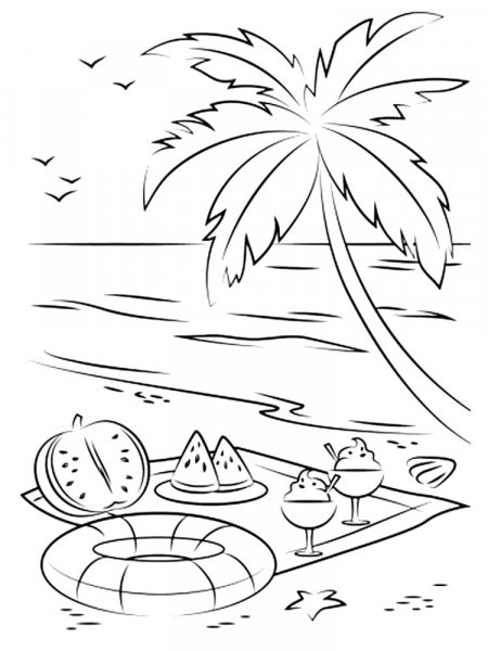 Sea coloring pages