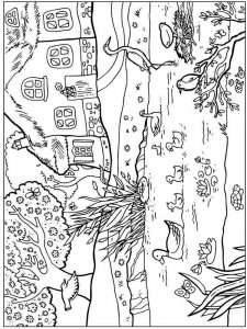 Spring coloring page 21 - Free printable