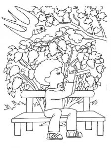 Spring coloring page 8 - Free printable