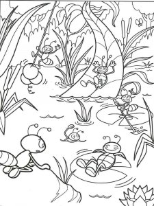 Swamp coloring page 16 - Free printable
