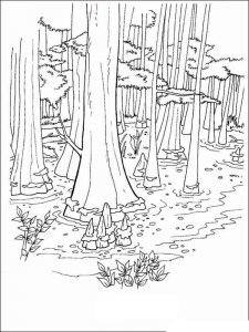 Swamp coloring page 8 - Free printable