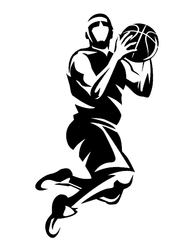 Basketball Stencils Free Printable