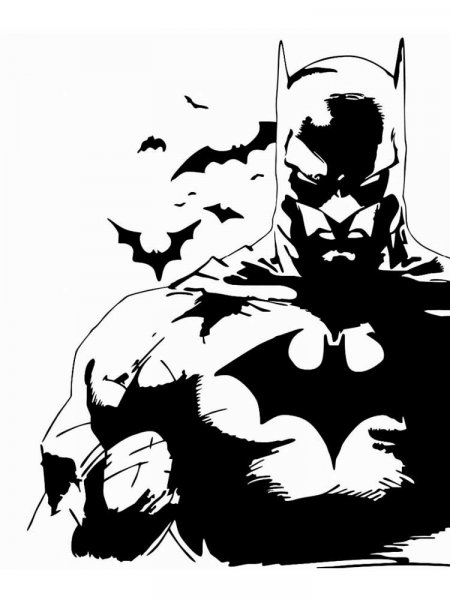 Batman Stencils - Free Printable