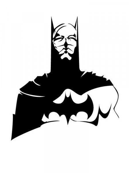 Batman Stencils - Free Printable