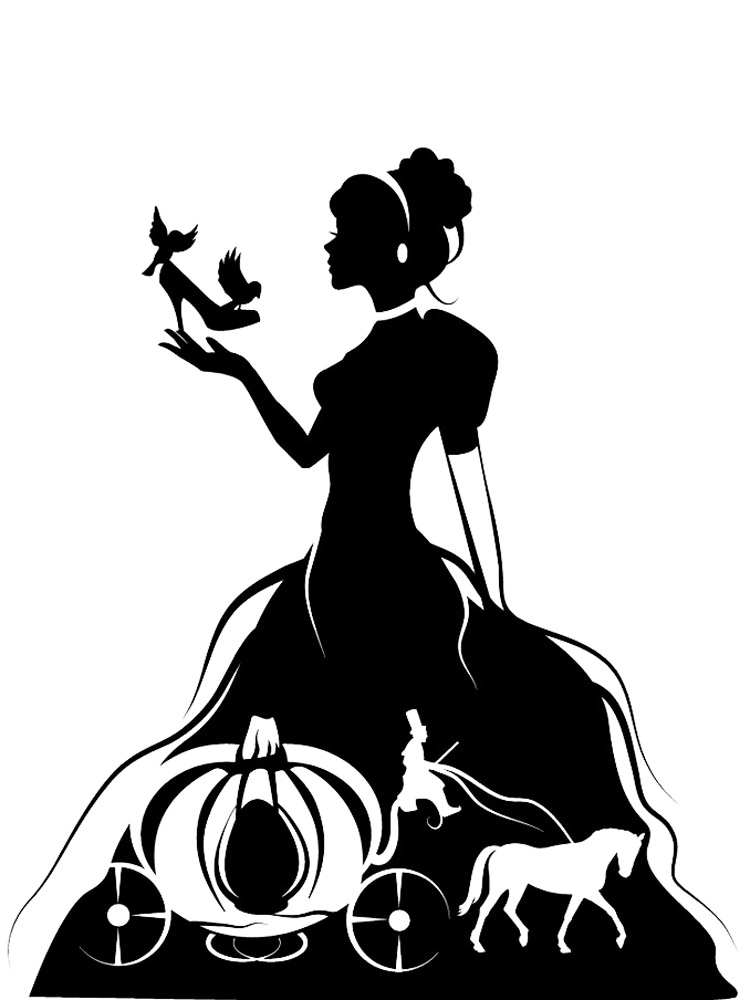 Cinderella Stencils Free Printable