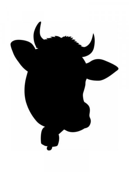 Cow Stencils - Free Printable