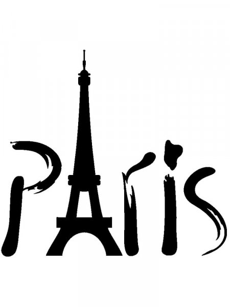 Eiffel Tower Stencils - Free Printable