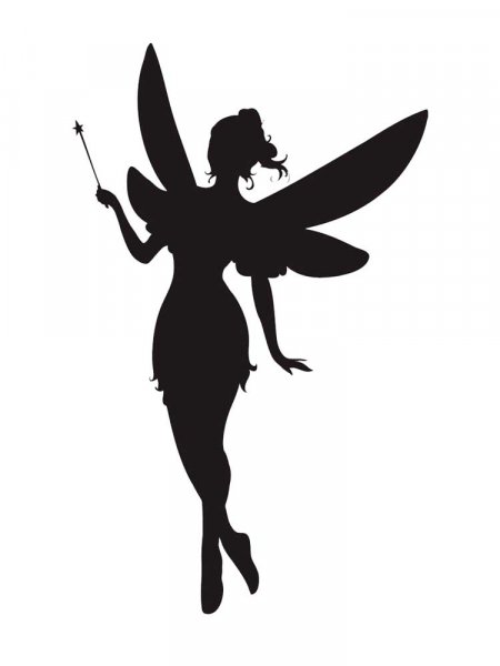 Fairy Stencils - Free Printable