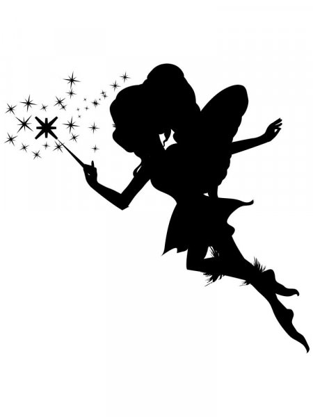 Fairy Stencils - Free Printable