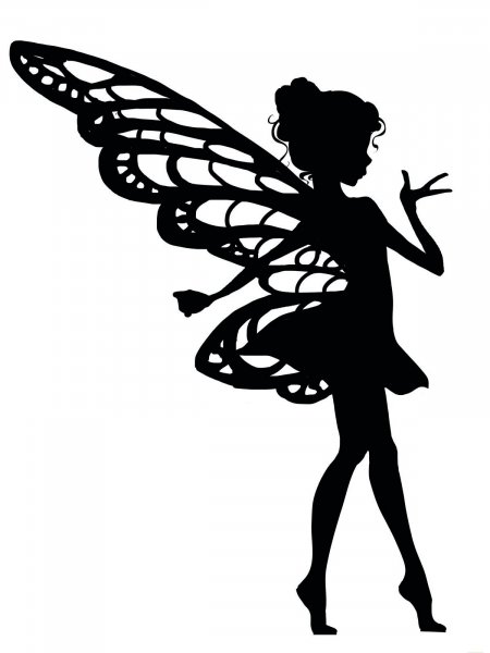 Fairy Stencils - Free Printable