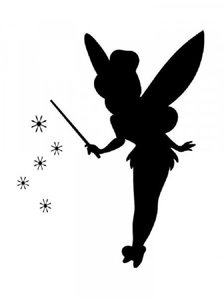 Fairy Stencils - Free Printable