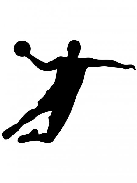 Handball Stencils - Free Printable