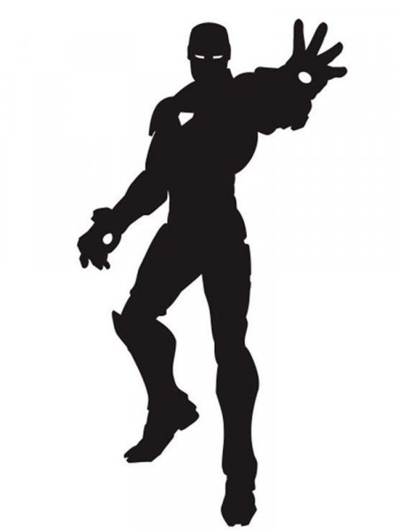 Iron Man Stencils - Free Printable