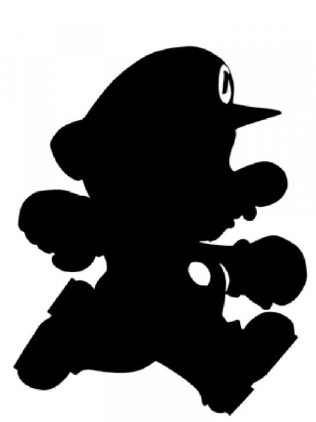 Mario Stencils - Free Printable