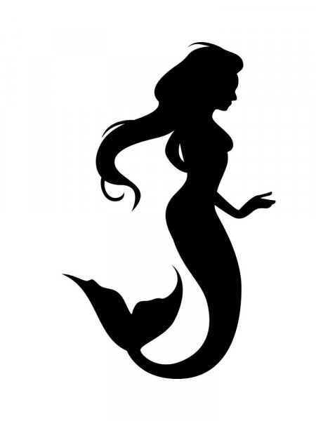 Mermaid Stencils - Free Printable