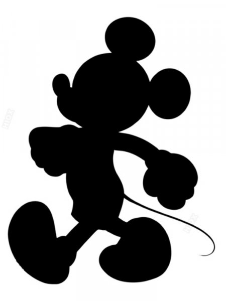 Mickey Mouse Stencils - Free Printable