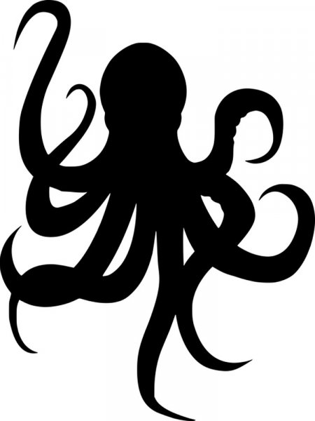 Octopus Stencils - Free Printable