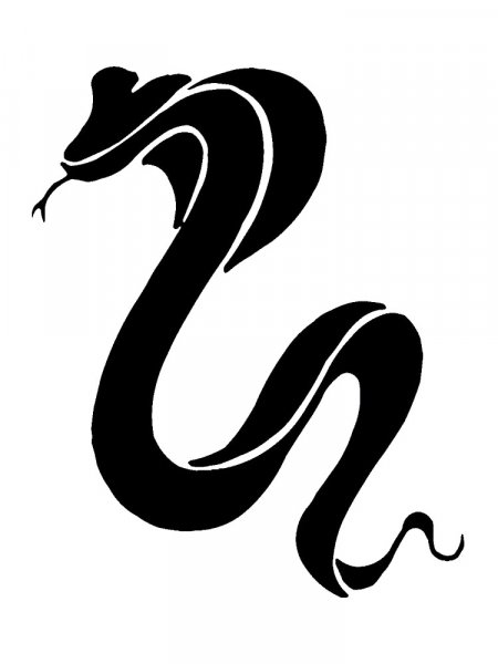 Snake Stencils - Free Printable