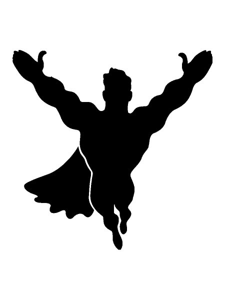 Superman Stencils - Free Printable