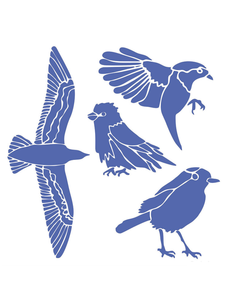 printable bird stencils