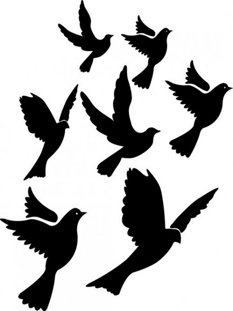 Bird Stencils Free Printable