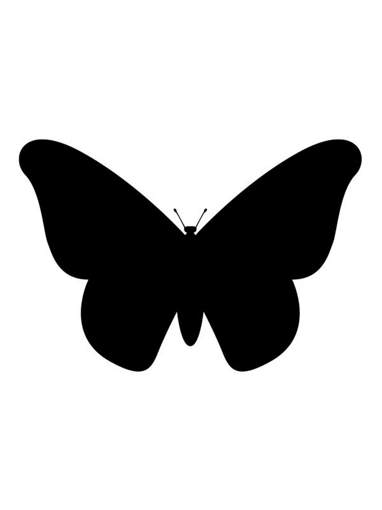 Featured image of post Printable Butterfly Stencil Images : You will need a pdf reader to view these files.