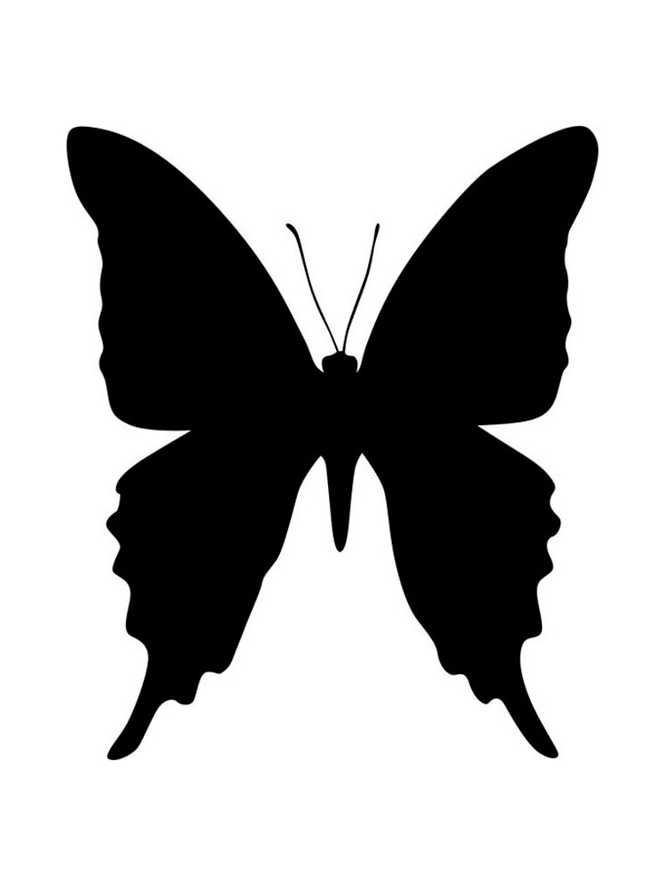 free butterfly stencils printable to download butterfly stencils