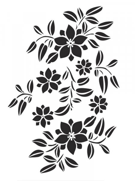 Flower Stencils