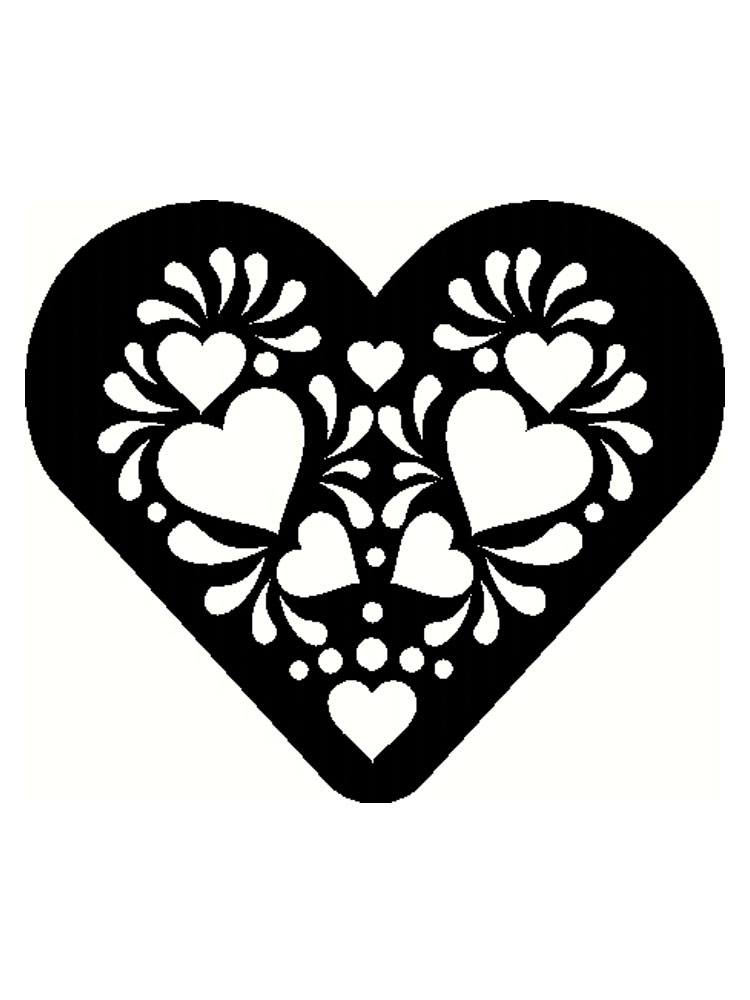 Heart Stencils