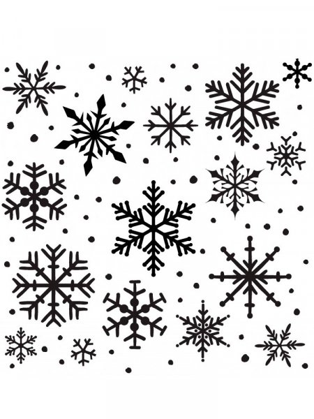 Snowflake Stencils