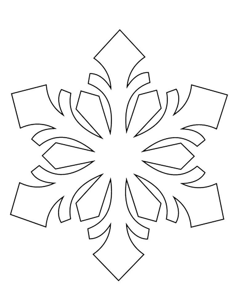 Snowflake Stencils Free Printable