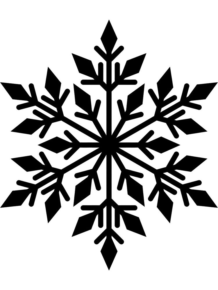 Printable Snowflake Stencils Printable Templates