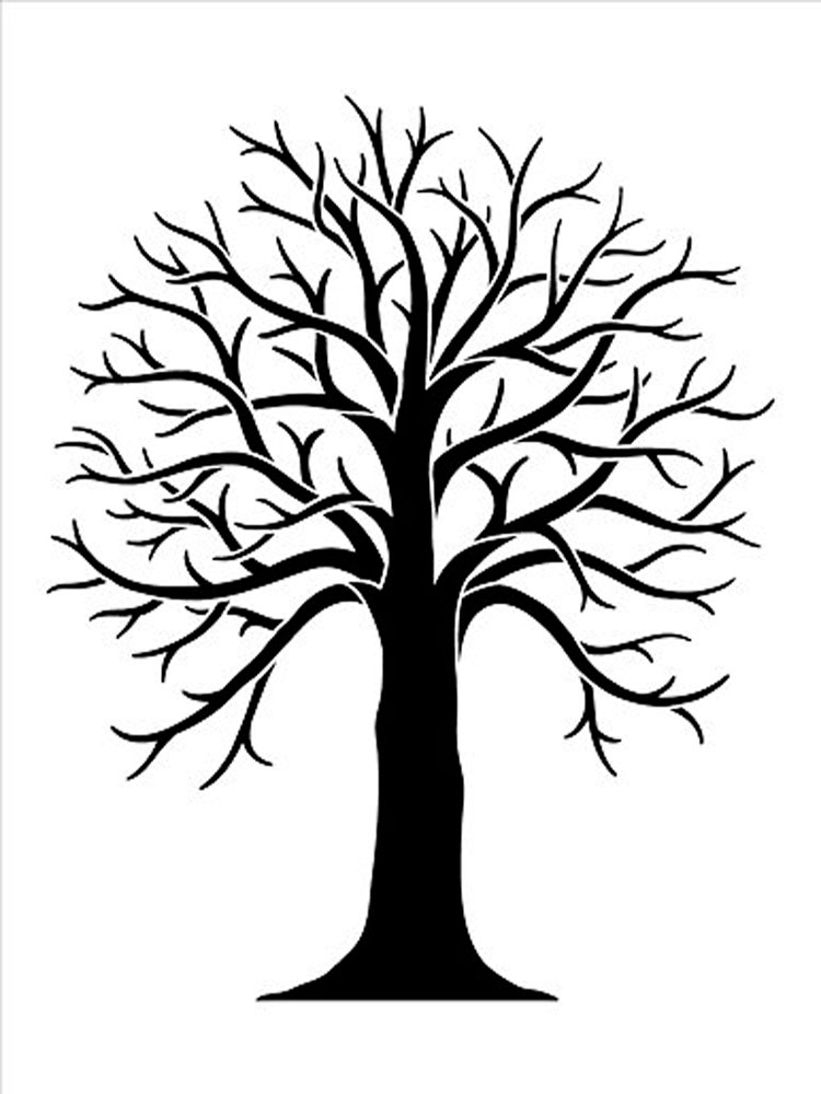 Tree Stencil Printable
