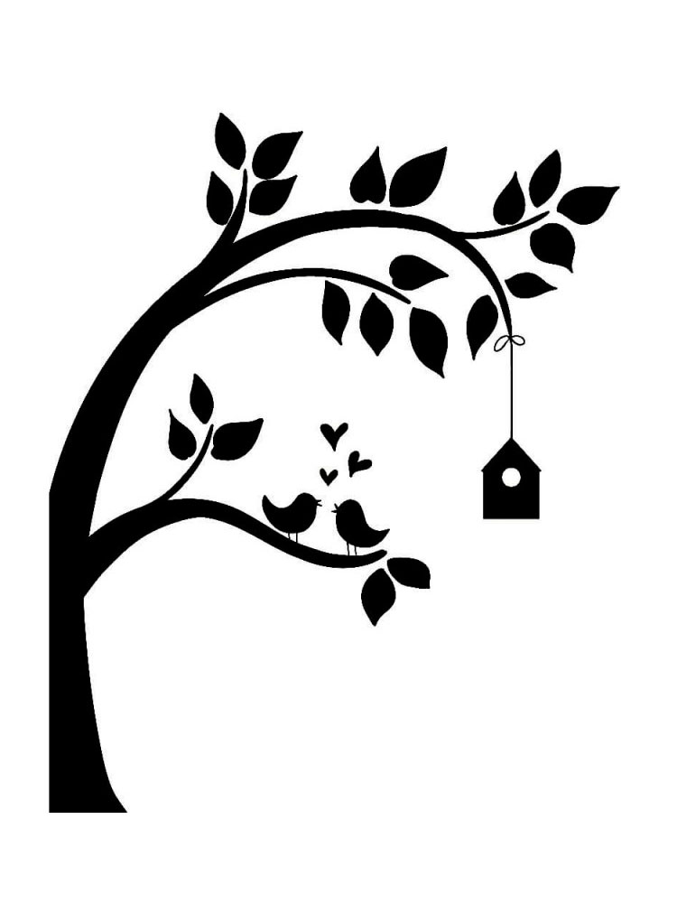 Tree Stencil Printable